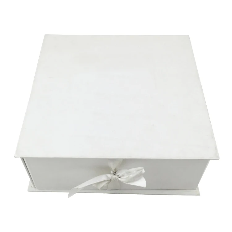 Elegant White Hair Dryer Gift Magnetic Custom Packaging Box