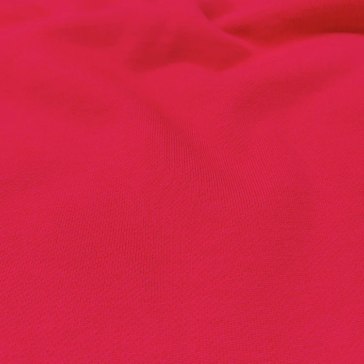 Factory Wholesale Knitted Terry Cloth Fabric , Solid 100% Cotton Fleece Material Terry Fabric For Hoodies/