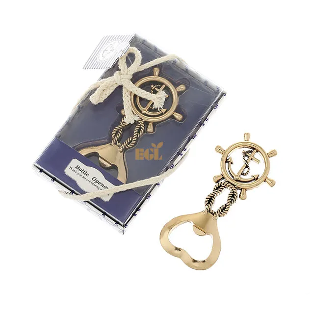 Nautical Themed Metal Anchor Bottle Openers Perfect Party Favors and Wedding Guests Souvenirs