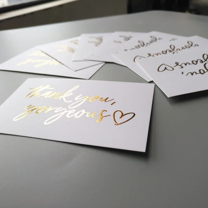 Customized 800g High Quality Luxury Business Card with UV Printing Small