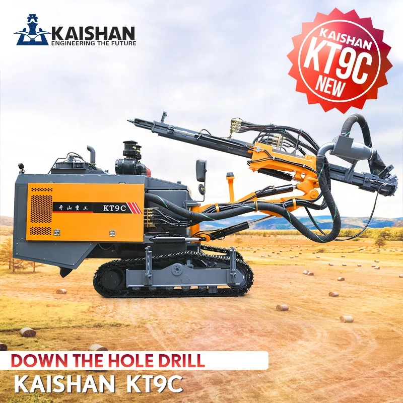 Kaishan KT9C/KT5C/KT7C 25 m 50m hydraulic mine drill rig driven depth bored pile rotary drilling rig manufacturers