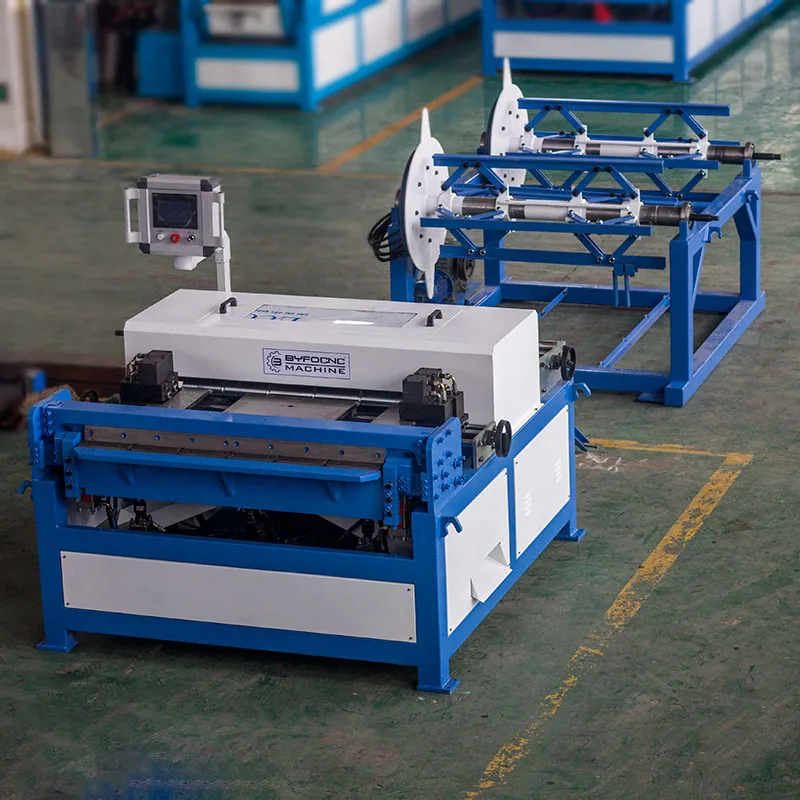 Rectangular duct making machine/ steel pipe making machine/ air duct making auto line 3