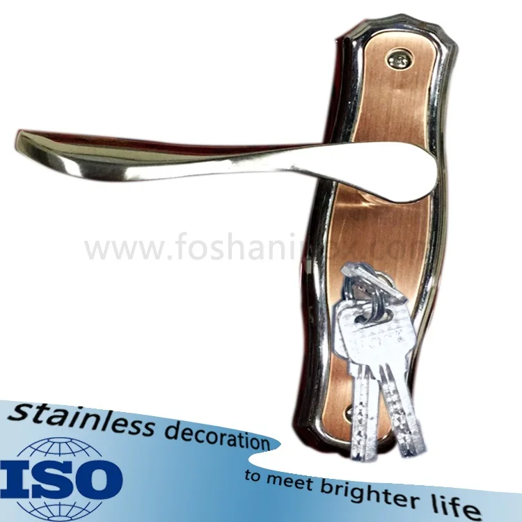 AISI 304 stainless steel lock with key and lock core