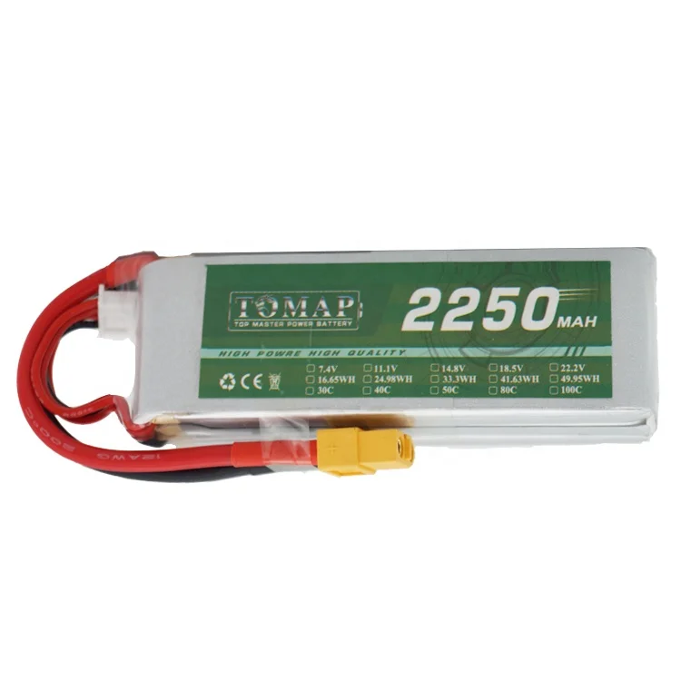 
Full capacity 853496 rc lipo battery 2200mah 3s 40c 11.1v for uav /drone /model aircraft 