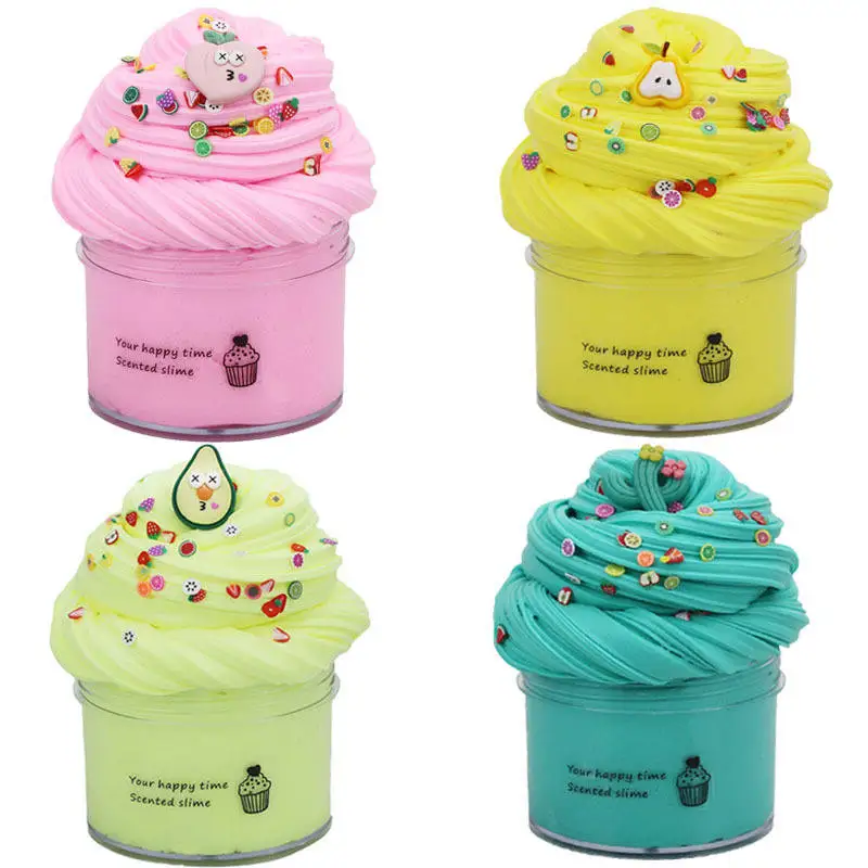 Hot 2024 Slime Putty 6 Colors DIY Crystal Mud Kids Toys Educational Soft Slime for Kids