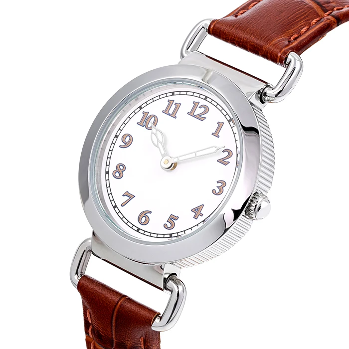 factory customize high quality watches for women stainless steel luxury leather strap women quartz  watch