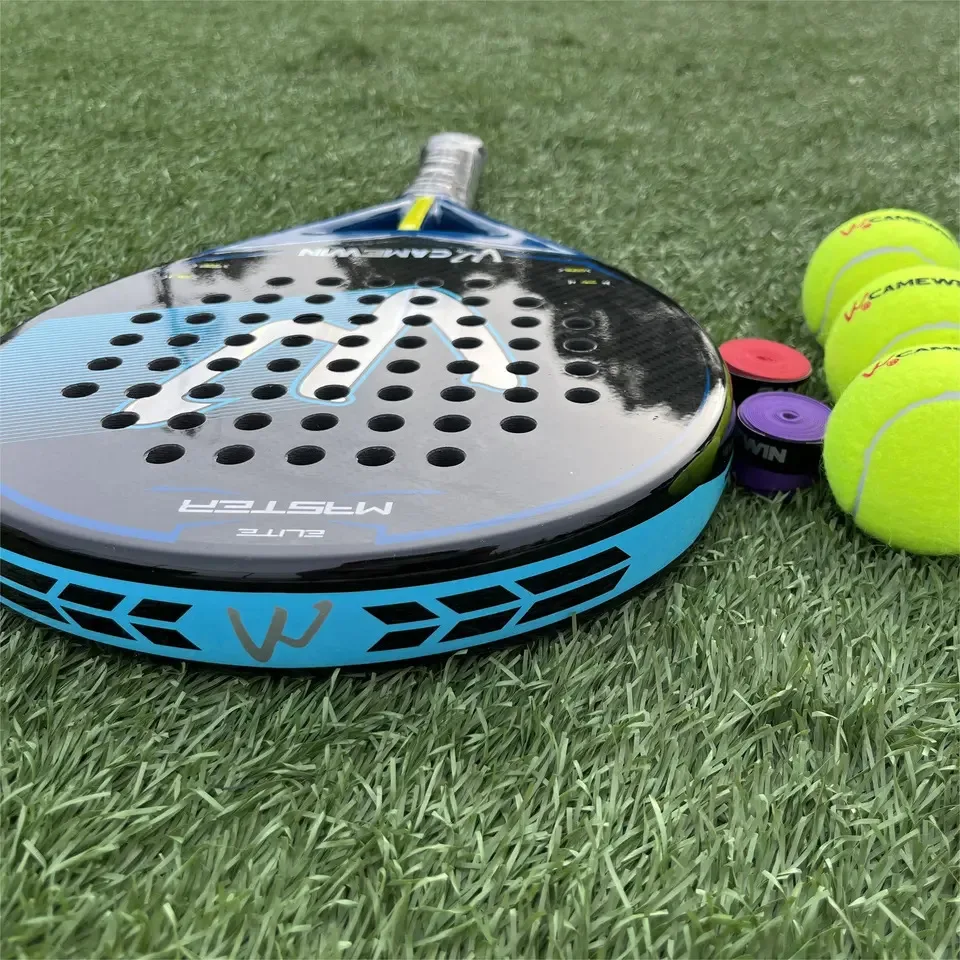 Padel Tennis Racket Powerful Carbon Tennis Paddle Racquet Bag Included