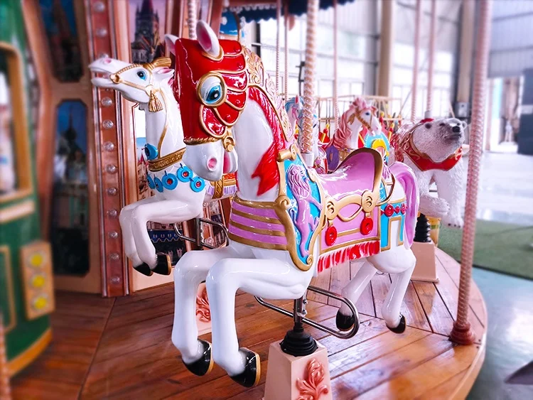 Amusement Park Ride Merry Go Round Carousel/Musical Carousel/Animal Carousel Ride For Sale