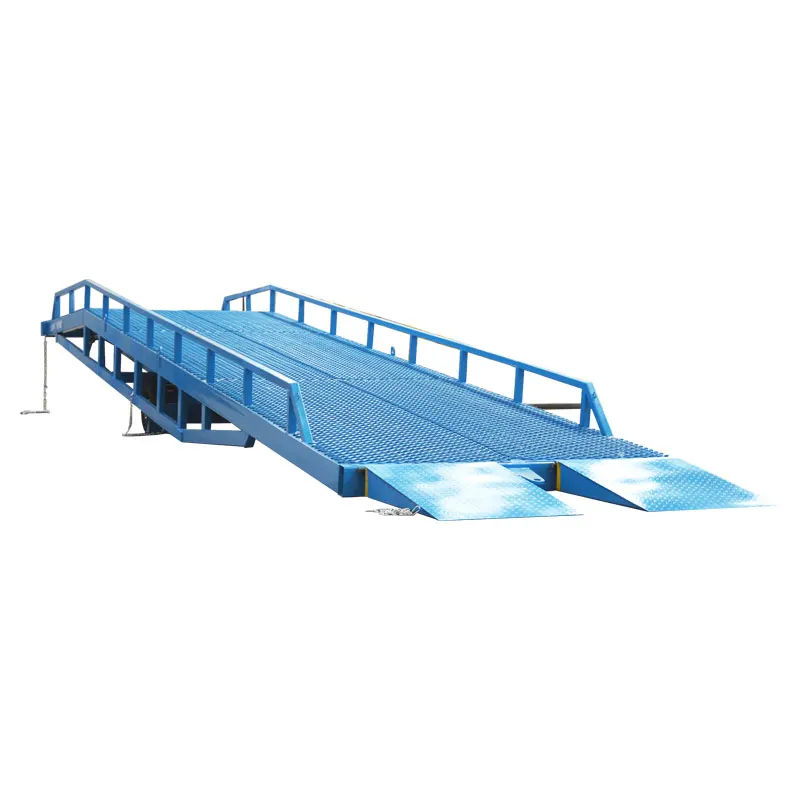 2023 Qiyun  Hot Sale Adjustable Lifting Height Loading and Unloading Movable Loading Yard Ramp