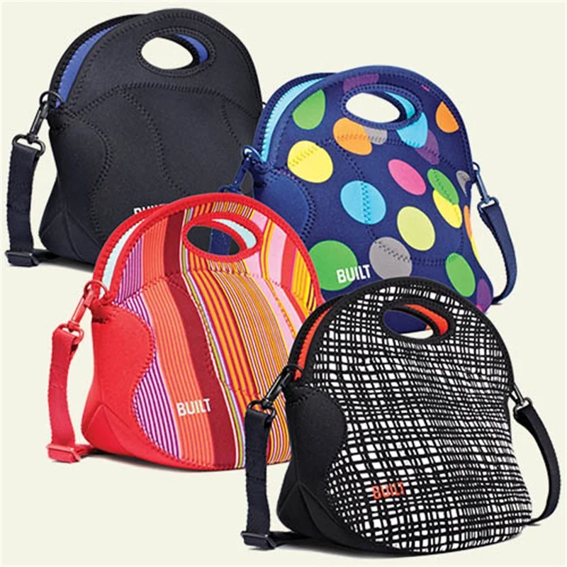 neoprene tote bag with shoulder strap