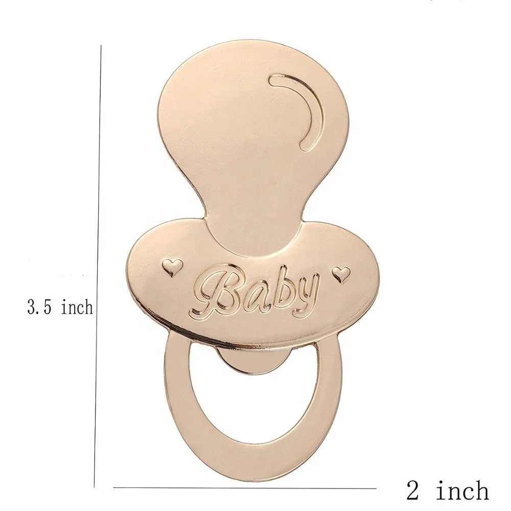  Baby Shower сувениры подарки детская пустышка на цепочке с прищепкой бутылок формы «Тор»