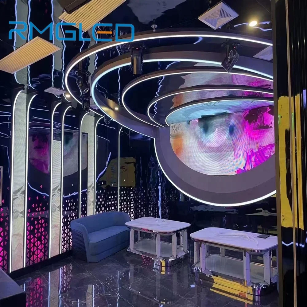Led Dj Booth светодиодный экран для ночного клуба Бар музыкальное шоу