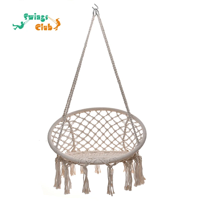 Outdoor furniture easy install adult rope hammock swing chair 150kg china hammock chairs manufacturers