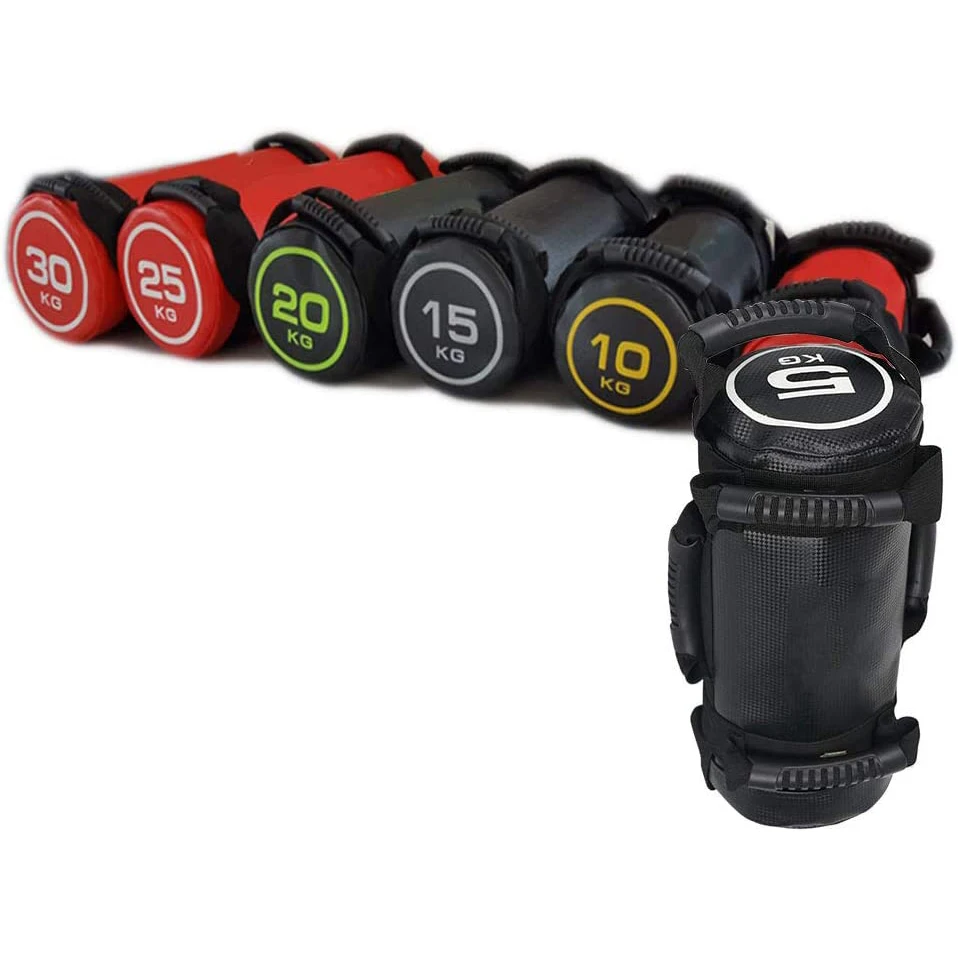 Power Bags Weighted Training Sandbag 5kg - 30kg Fitness Equipment for Home Exercise and Gym Fitness