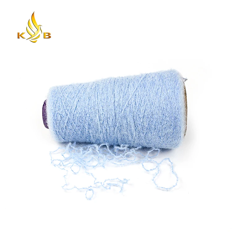 Warm mohair wool alpaca blended yarn brush yarn fancy yarn for knitting