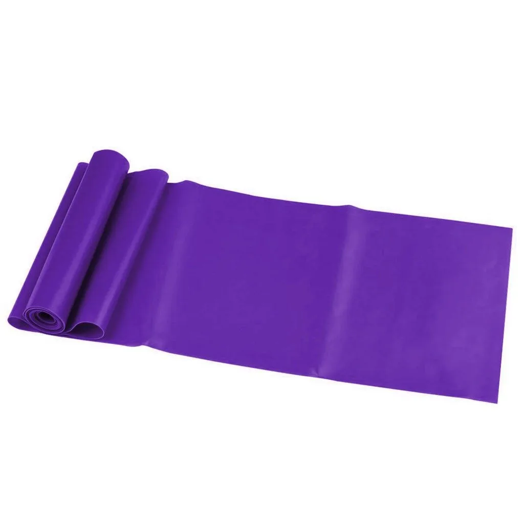 High Strength Customized Flat Resistance Bands Elastic Yoga Band Latex Resistance Theraband Roll