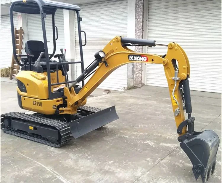 Good Price 1.8 Tons Second-hand Small Digger XE15U Used Mini Crawler Excavator for Home Use