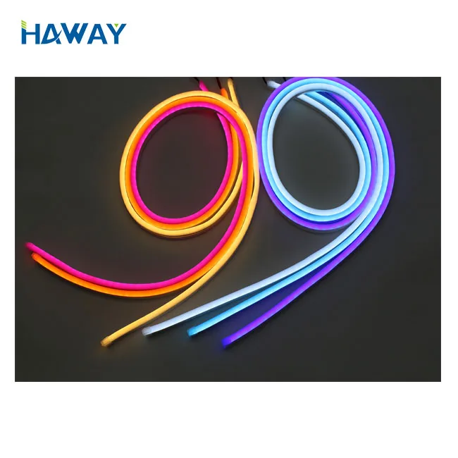
2019 new product 6*12mm neon light 2835 outdoor Changeable shape Flexible LED Neon Strip Lights 