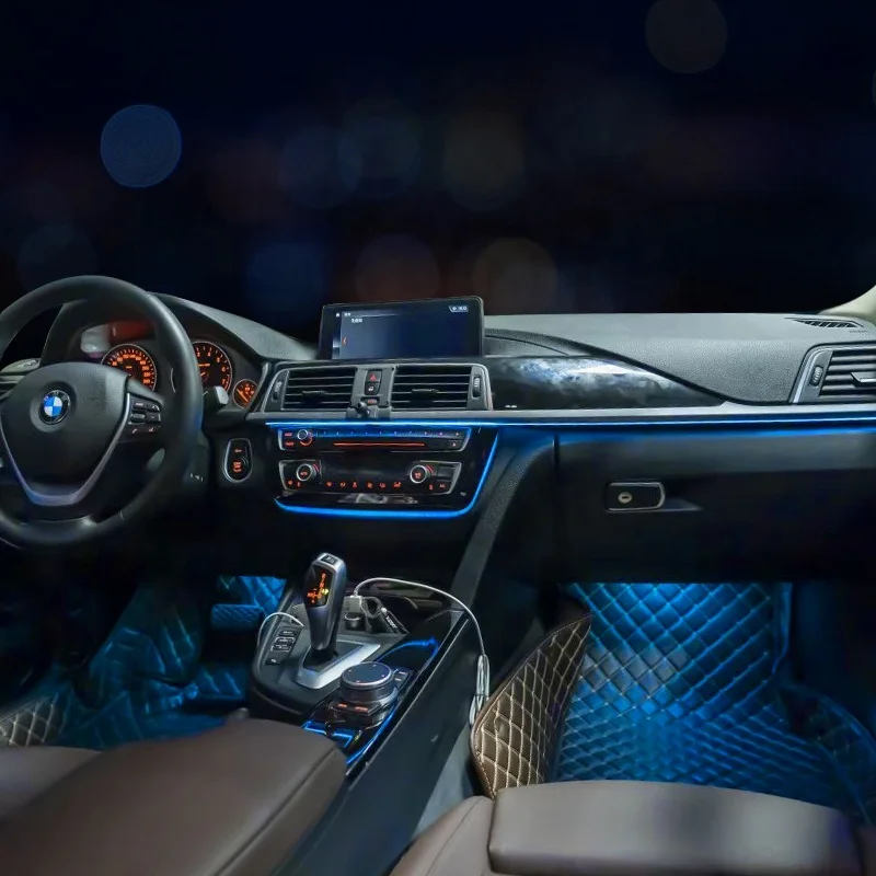 Personalised OEM Customized Car Atmosphere Light 11 Colors RGB Original Ambient Light For BMW 3 Series GT F30 F31 F34