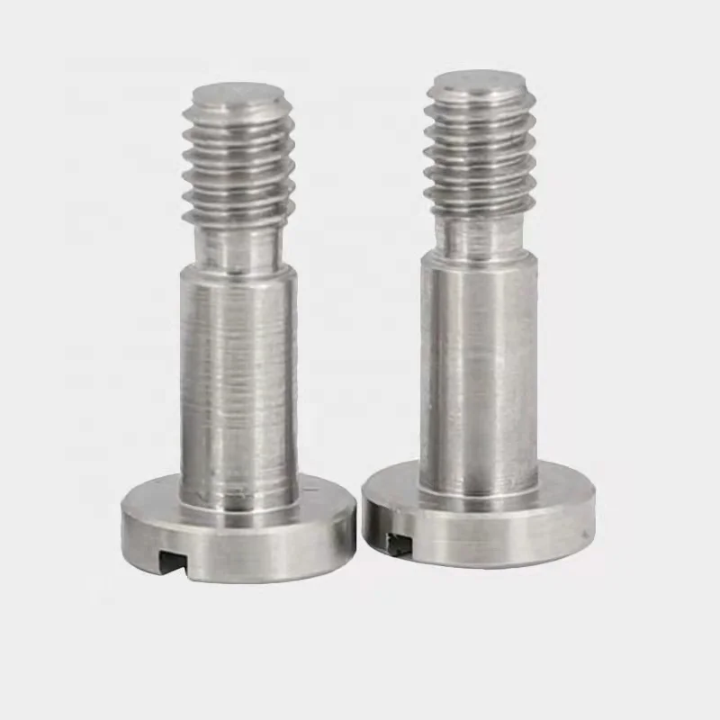 304 stainless steel slotted plug with should screw shaft sleeve screw limit bolt
