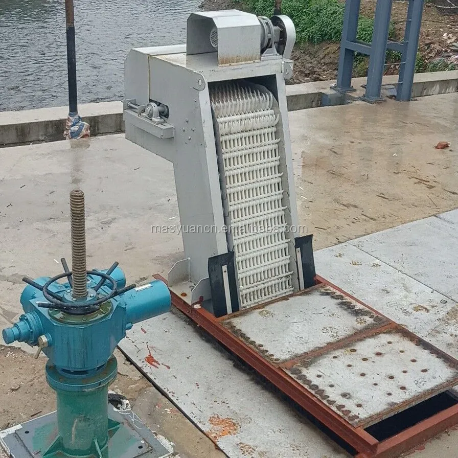 high pressure mechanical grille auto rake bar screen for sewage treatment