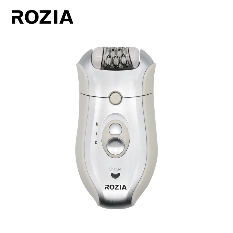 professional rechargeable portable epilator removed from root for lady with double trimmer