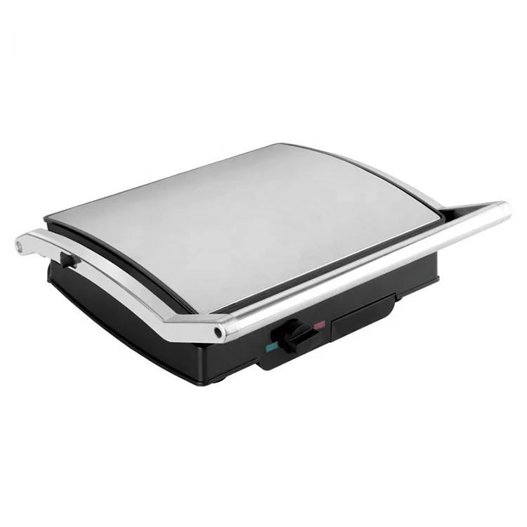 Professional Electric Multifunction Griddle Contact Grill with Oil Tray