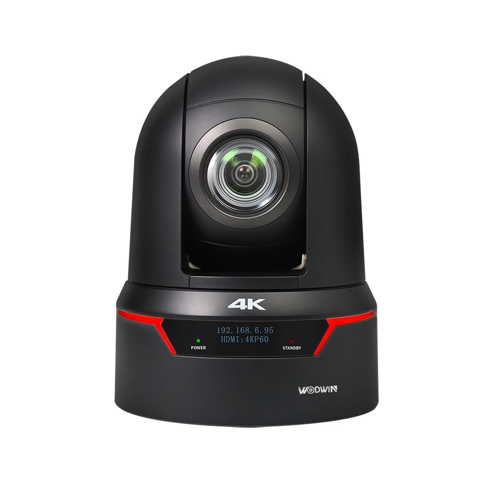 2024 New Ultra HD 4K 60FPS 25X Optical Zoom 12G SDI Live Stream System POE IP PTZ 4K Camera for Live Broadcasting