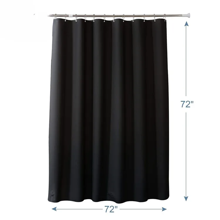Factory Direct Custom Luxury Waterproof Peva Plastic Shower Curtain Liner Shower Curtains for Bathroom for Bathroom Decor