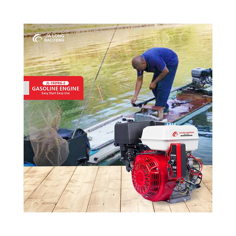 192F 17HP 18HP Chongqing Single Cylinder 4 Strokes Electric Start Gasoline Engine