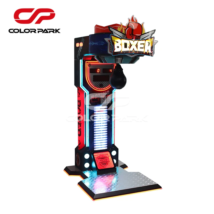 new design amusement park punch and kick arcade machine coin operated games machine boxing boxing machine