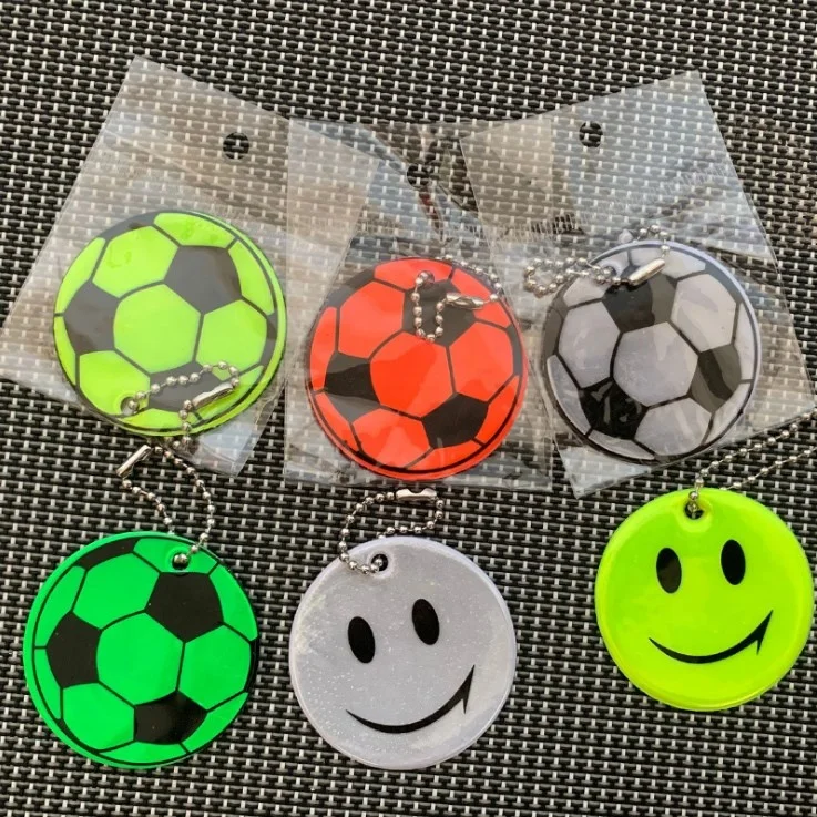 Promotional gifts reflective custom pvc motorcycle shape keychain