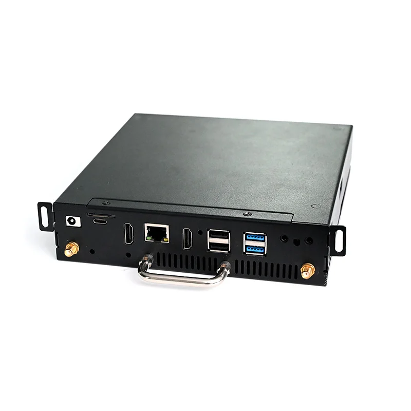 Wholesale digital signage external  media boxes player OPS Solt-in PC power by  RK3588 processor with android12 OS