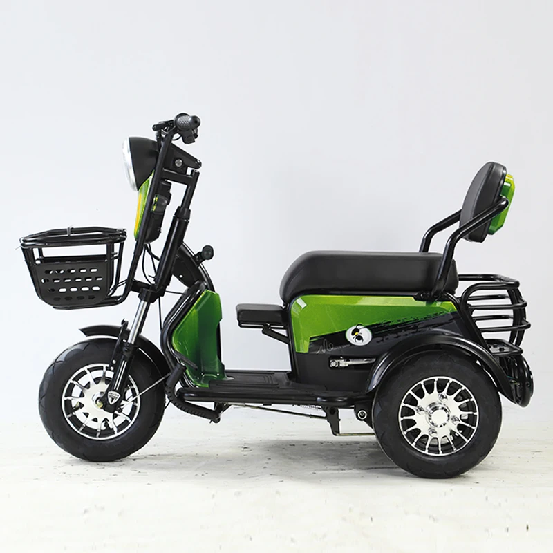 Electric tricycle with 3 wheels high speed comfortable cargo bike