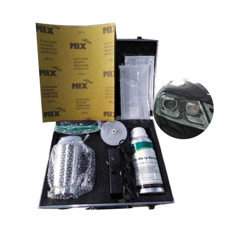 
Car Headlights Cleaner Headlight Polishing by Steam Car Headlight Restore Kit 
