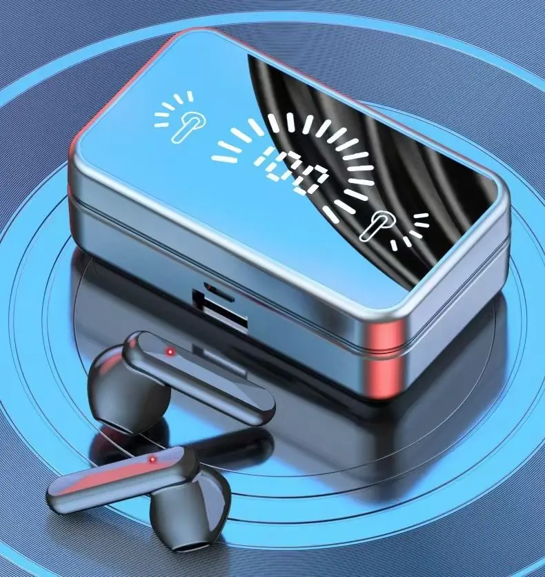 S20 Wireless Earphones With Touch Waterproof Wireless Headsets With Mic LED Stereo Audio Sport Earbuds Earphones