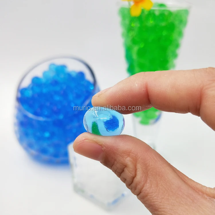 Хит продаж 2021 бусины из водного геля кристальная почва сенсорные расширенные Кристальные для детских игрушек бесплатный