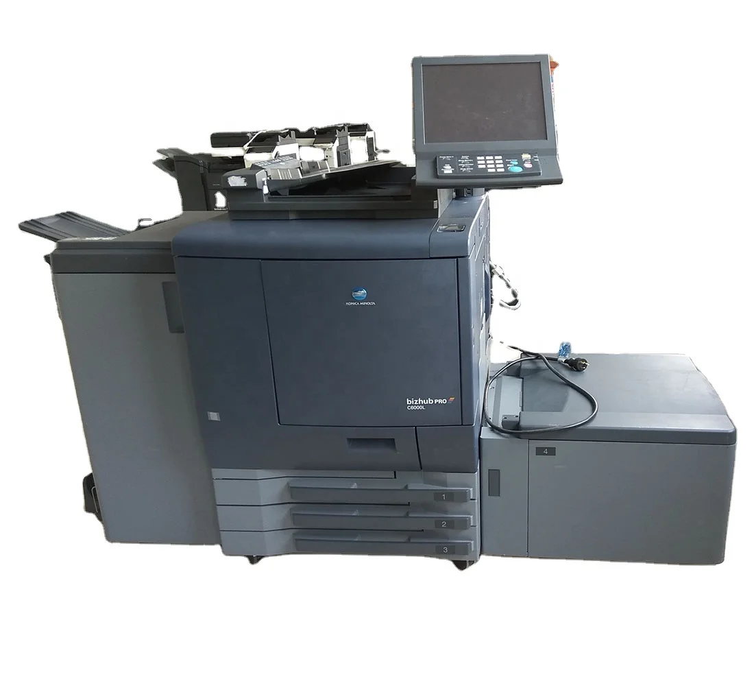 Good Conditions Used Digital Laser Copiers Printers for Konica Minolta Bizhub Press C6000 C7000 Good Working