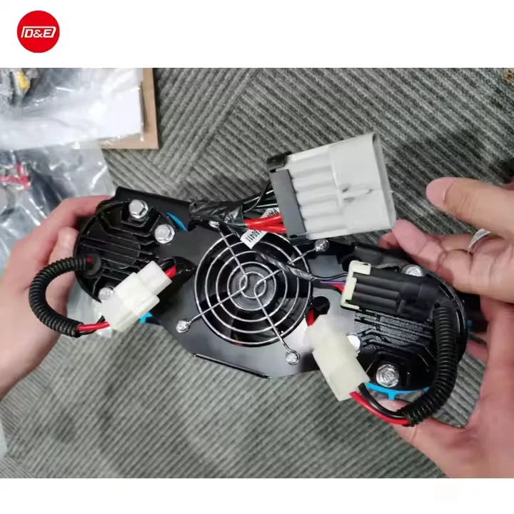 Portable AC/DC Air Compressor and Blower 12V Inflator with Air Pressure for Car Home Pump Portable Air