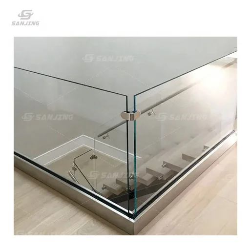 frameless glass stair railing photos glass staircase railing glass railing for stairs
