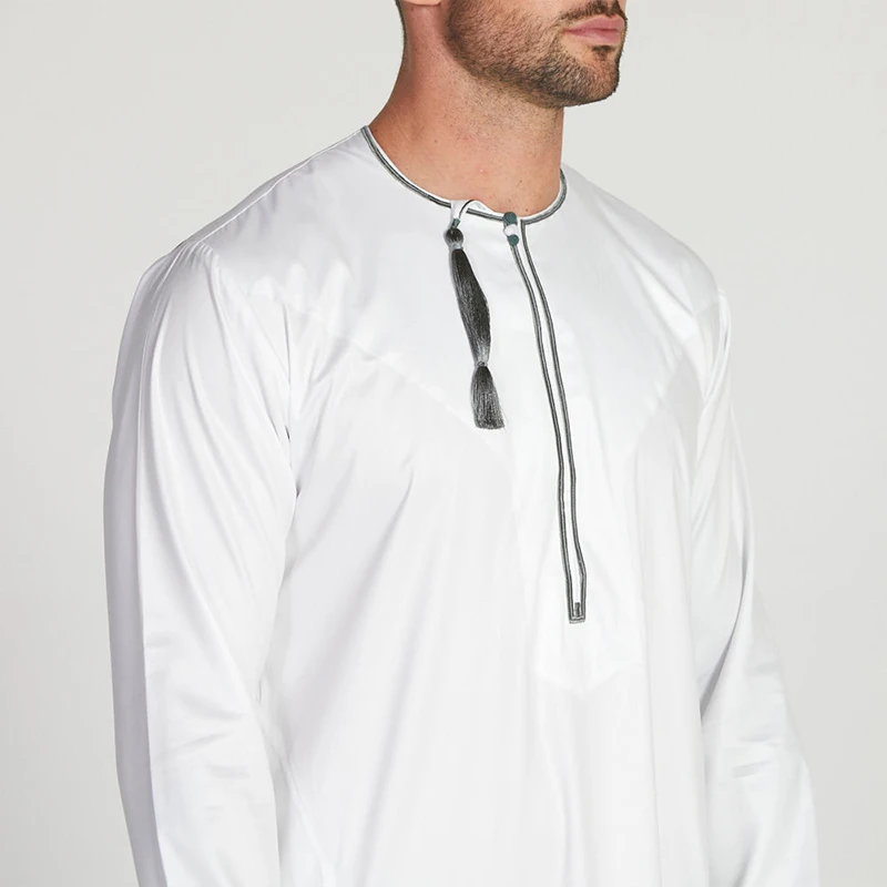 Eid Hooded Turkey Kaftan Islamic Clothing Caftan Middle Arab Costumes Robe Dubai Saudi Abaya Men Muslim Jubba Thobe Dress