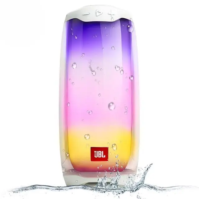 JBL PULSE 4 Wireless Bluetooth Speaker Portable IPX7 Waterproof Deep Bass PULSE4 Stereo Sound with LED light Party Boost APP
