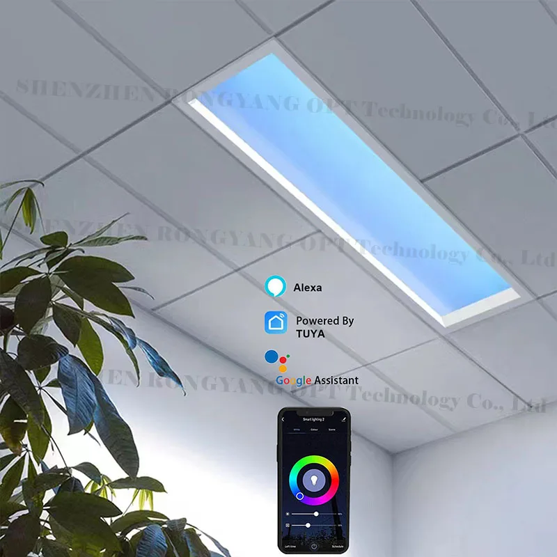 Shenzhen Led Display Blue Sky Natural Smart Home Artificial Skylight For Living Room