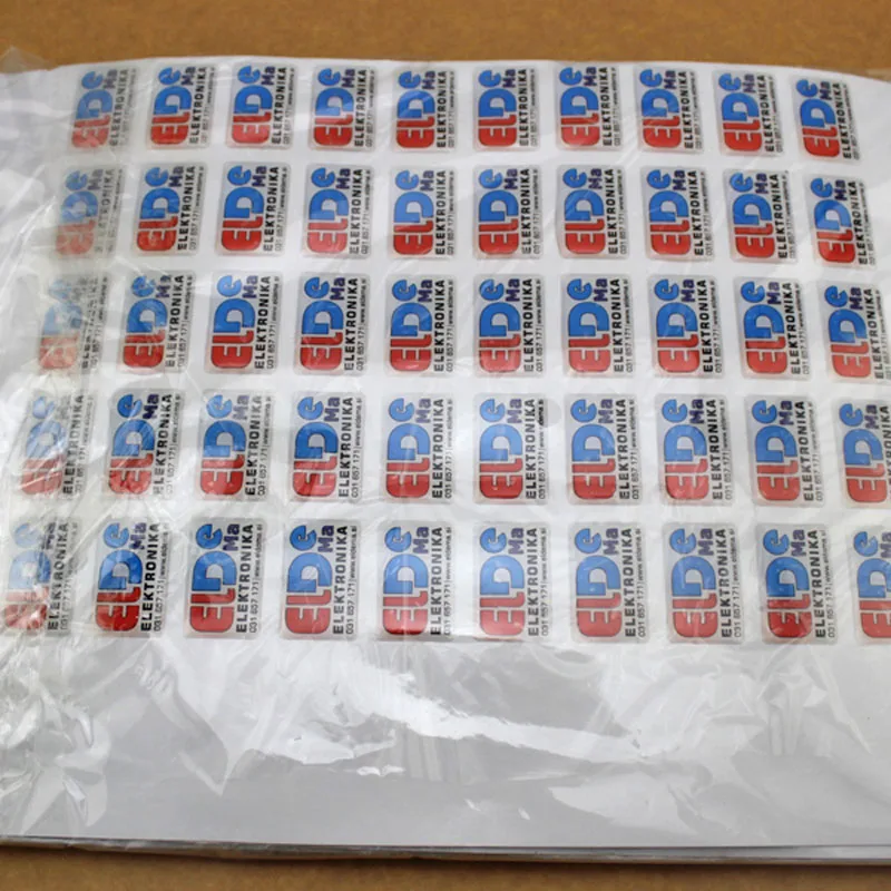 European Hot Sale Bubble Sticker Epoxy Resin Sticker Removable Glue Sticker Low MOQ