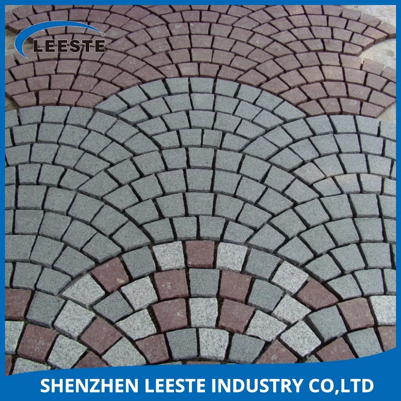 Factory sale Special Design  Granite Cobble Stone For Garden Landscape Paving