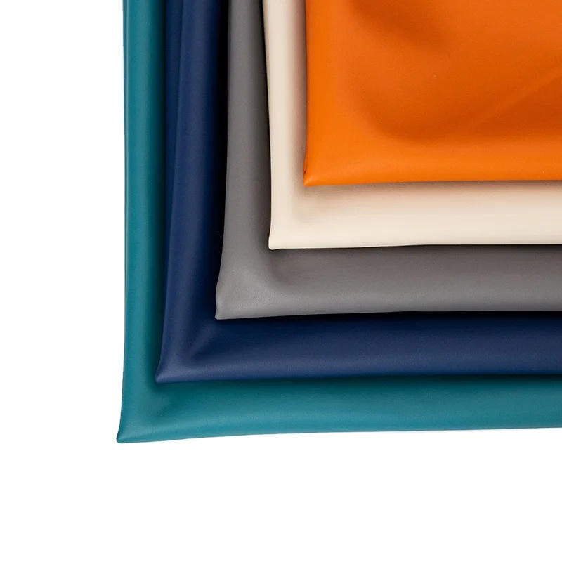 High Quality Silicone Leather Waterproof Easy Stain Removal Scratch Resistant Fabric For Sofa Car Seats