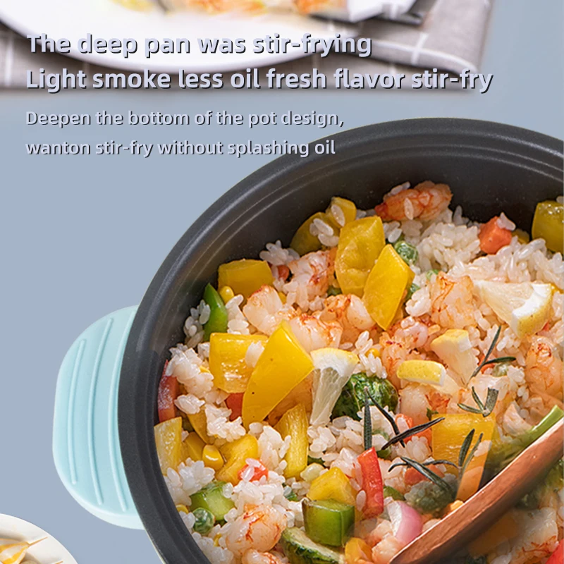 Wholesale Smart Automatic Nonstick Healthy Electric Rice Cooker Frying Pan Mini Food Cooker Hot Pot Cooking Pots