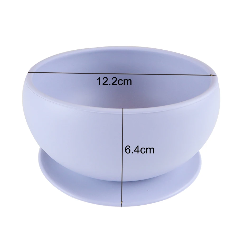 Silicone children feeding cutlery dog eating training auxiliary food bowl pet silicone bowl