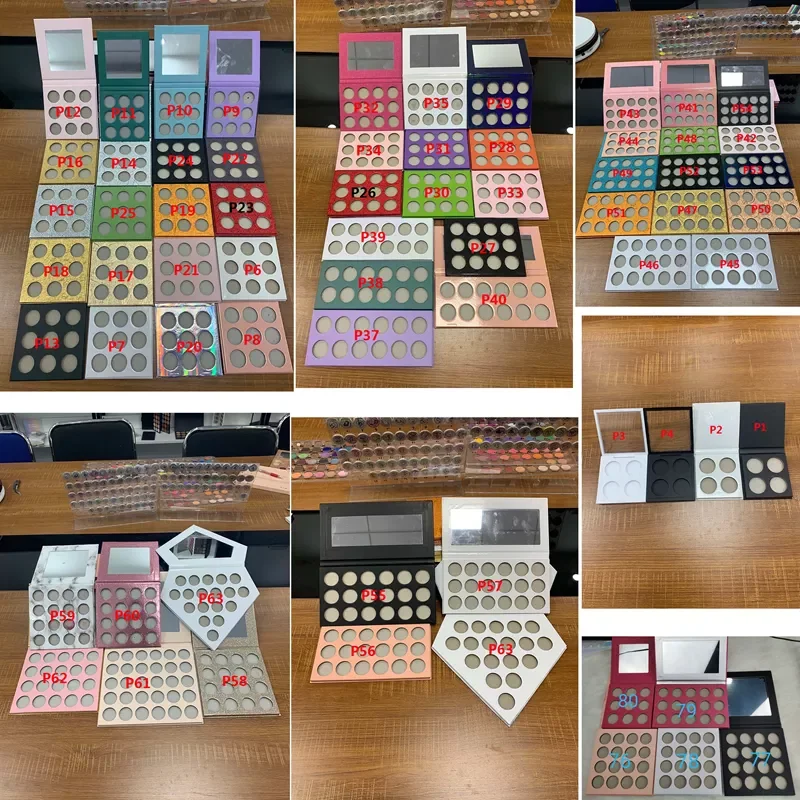 Wholesale Custom Logo Makeup palette Hot sale 128 Color Eye Shadow High Pigmented Eyeshadow Private Label DIY Eyeshadow palette