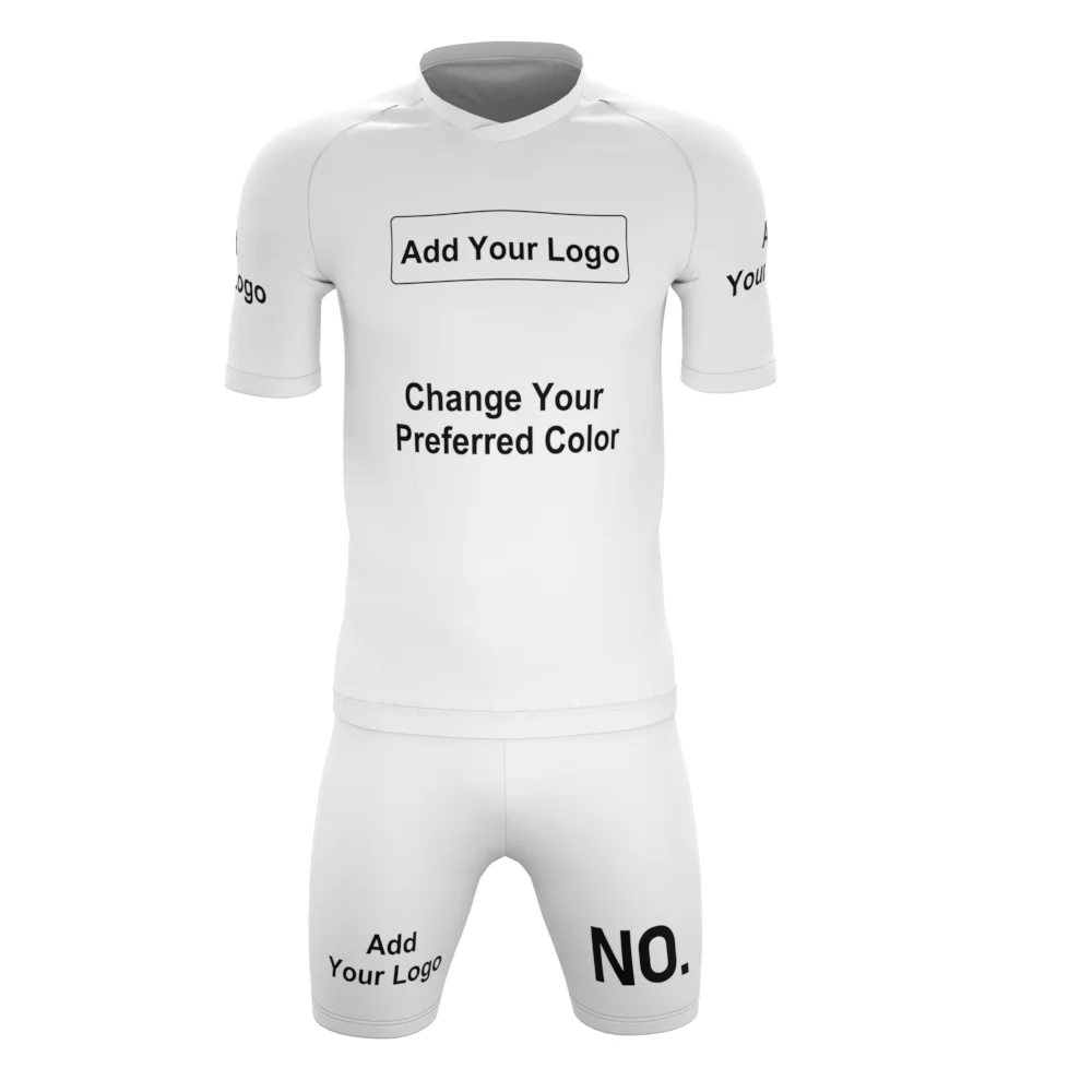 High quality 2023 uniform soccer wear custom sublimation team maillots de football jersey set for men